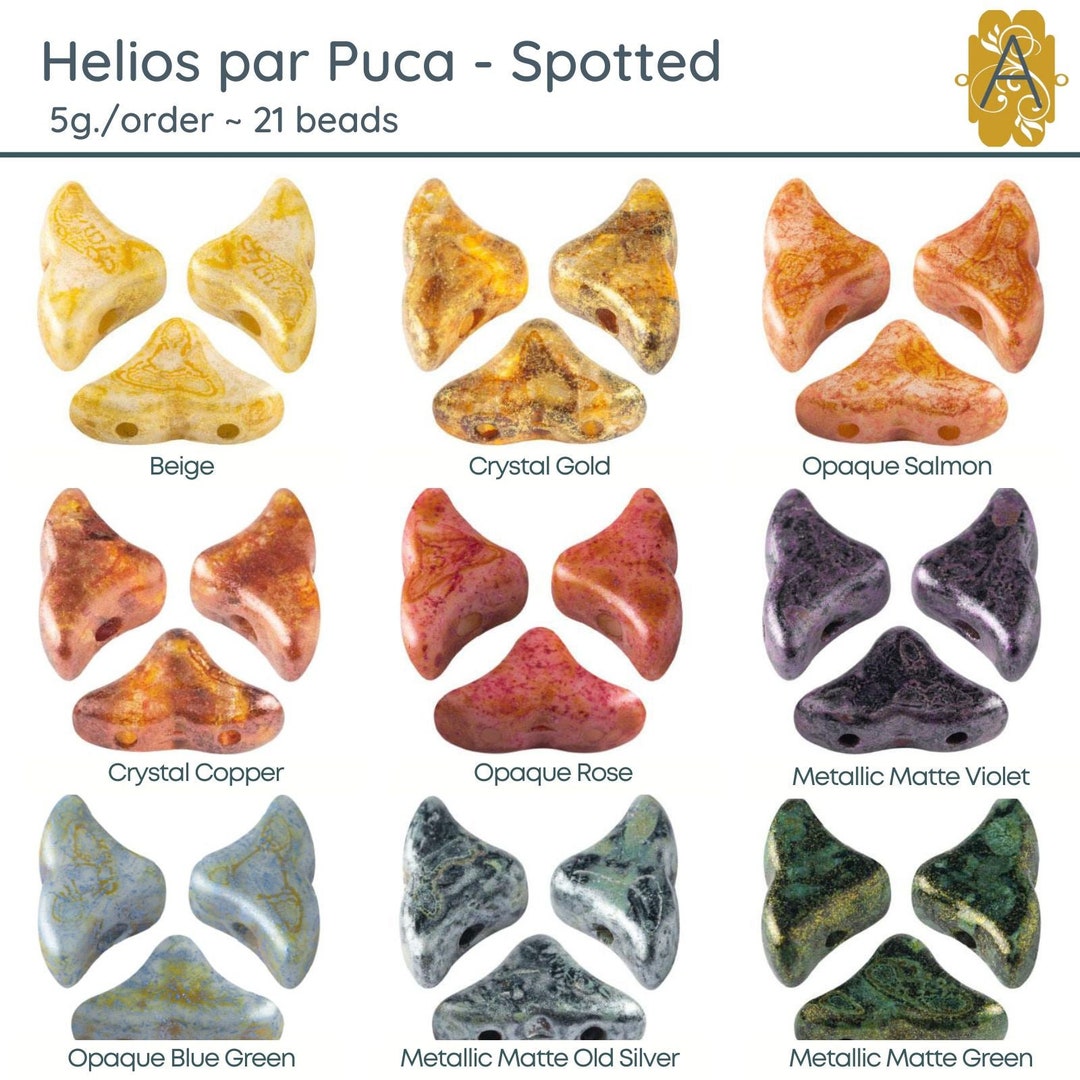 Helio Color Helios Par Puca, 5g, Spotted Collection, 9 Colors - Etsy
