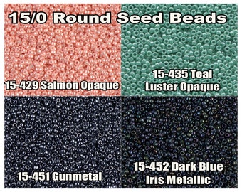 15-435, Miyuki 8.2g Luster Teal 15-435, Miyuki 8.2g Luster Teal