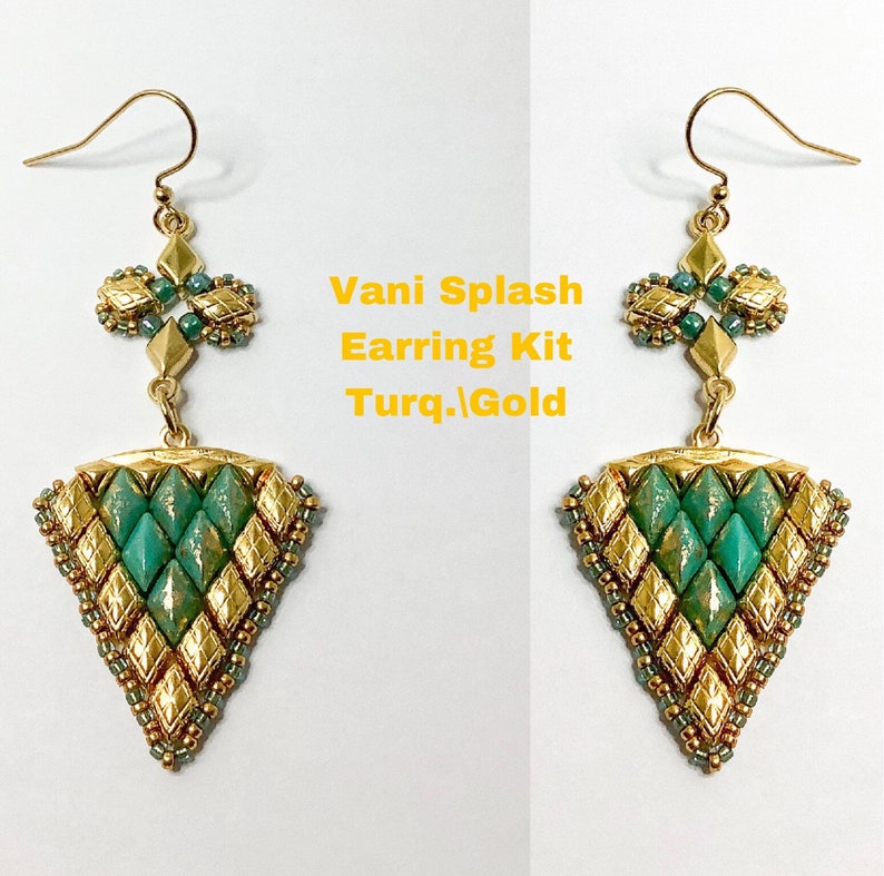 Vani Splash Earring Kit w Cymbal Components