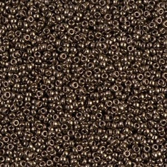 15-458, Miyuki 8.2g Metallic Brown Iris 15-458, Miyuki 8.2g Metallic Brown Iris