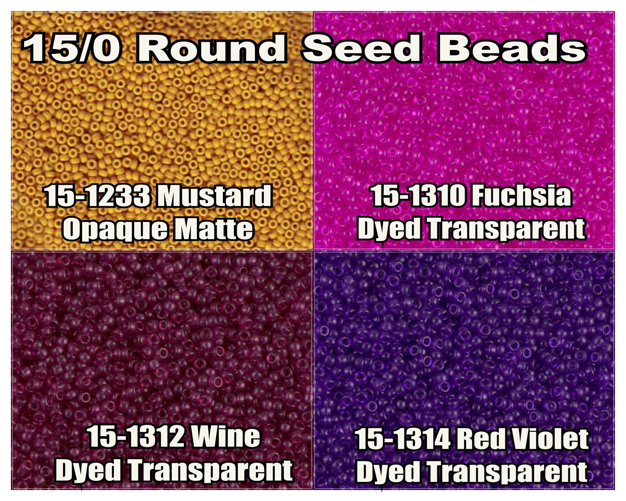 15-1312, Miyuki 8.2g Dyed Transparent Wine 15-1312, Miyuki 8.2g Dyed Transparent Wine
