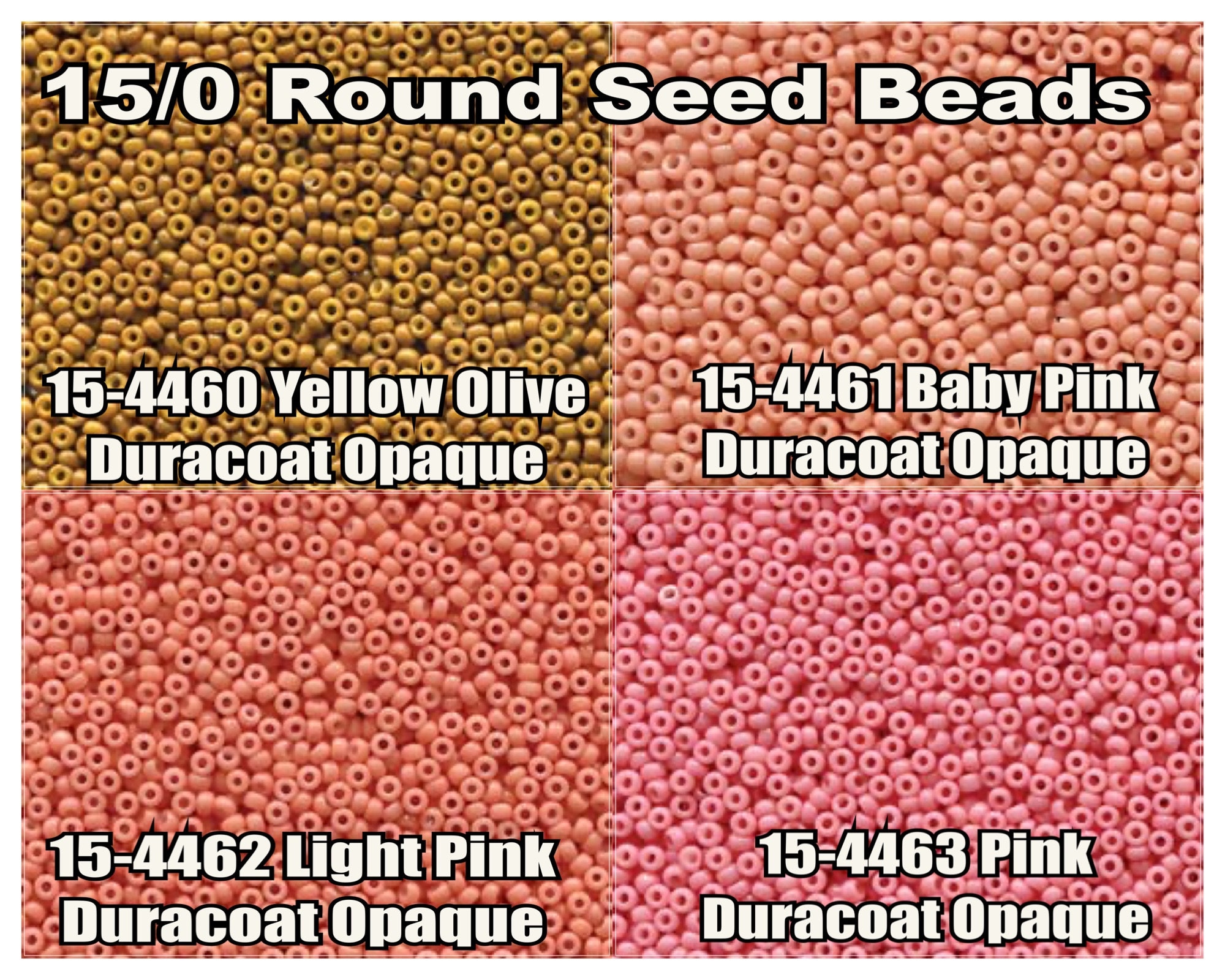15-4463, Miyuki 8.2g Duracoat Opaque Dyed Pink 15-4463, Miyuki 8.2g Duracoat Opaque Dyed Pink