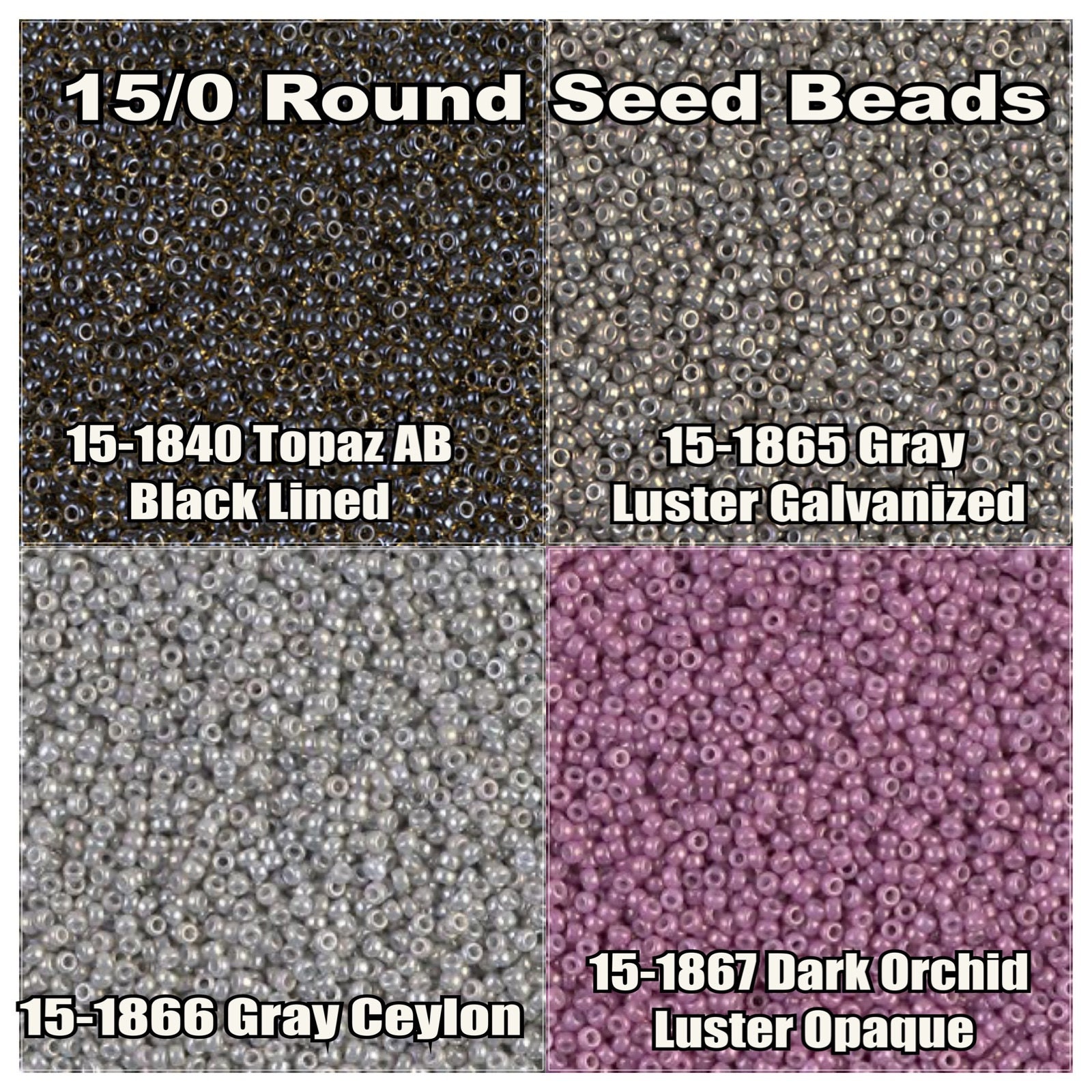 15-1867, Miyuki 8.2g Opaque Dark Orchid Luster 15-1867, Miyuki 8.2g Opaque Dark Orchid Luster