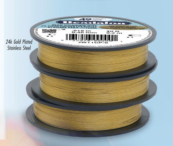 Bulk Beadalon Bead Stringing Wire, 49 Strand, .015 Nylon Coated