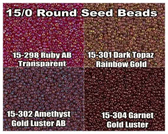 15-301, Miyuki 8.2g Rose Gold Luster 15-301, Miyuki 8.2g Rose Gold Luster