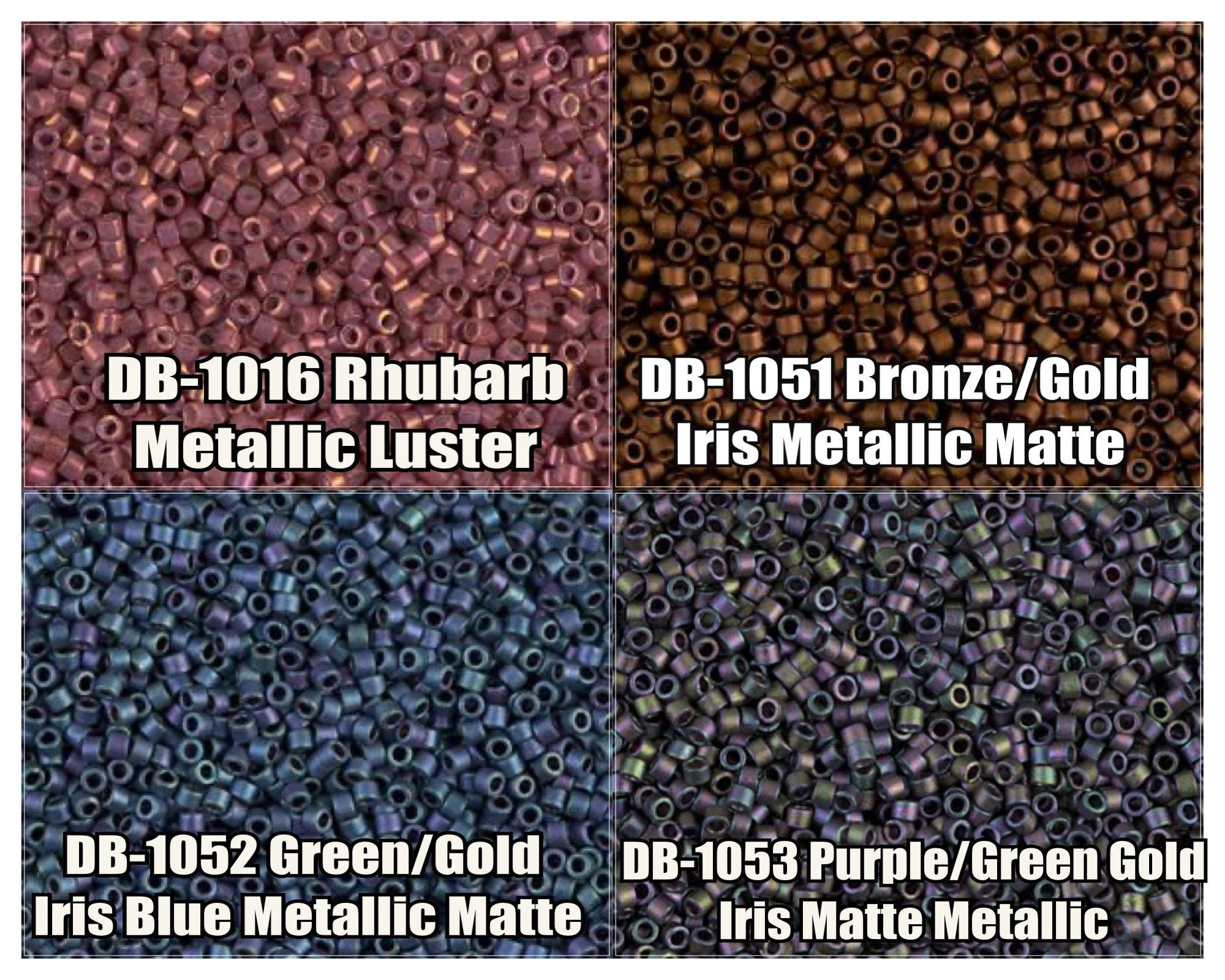 MIYUKI 25g Miyuki Delica Seed Bead 11/0 Opaque Dyed Capri Blue DB659
