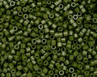 Cylin™ Beads 11/0, CY11-1077 Opaque Green Avocado, 25g