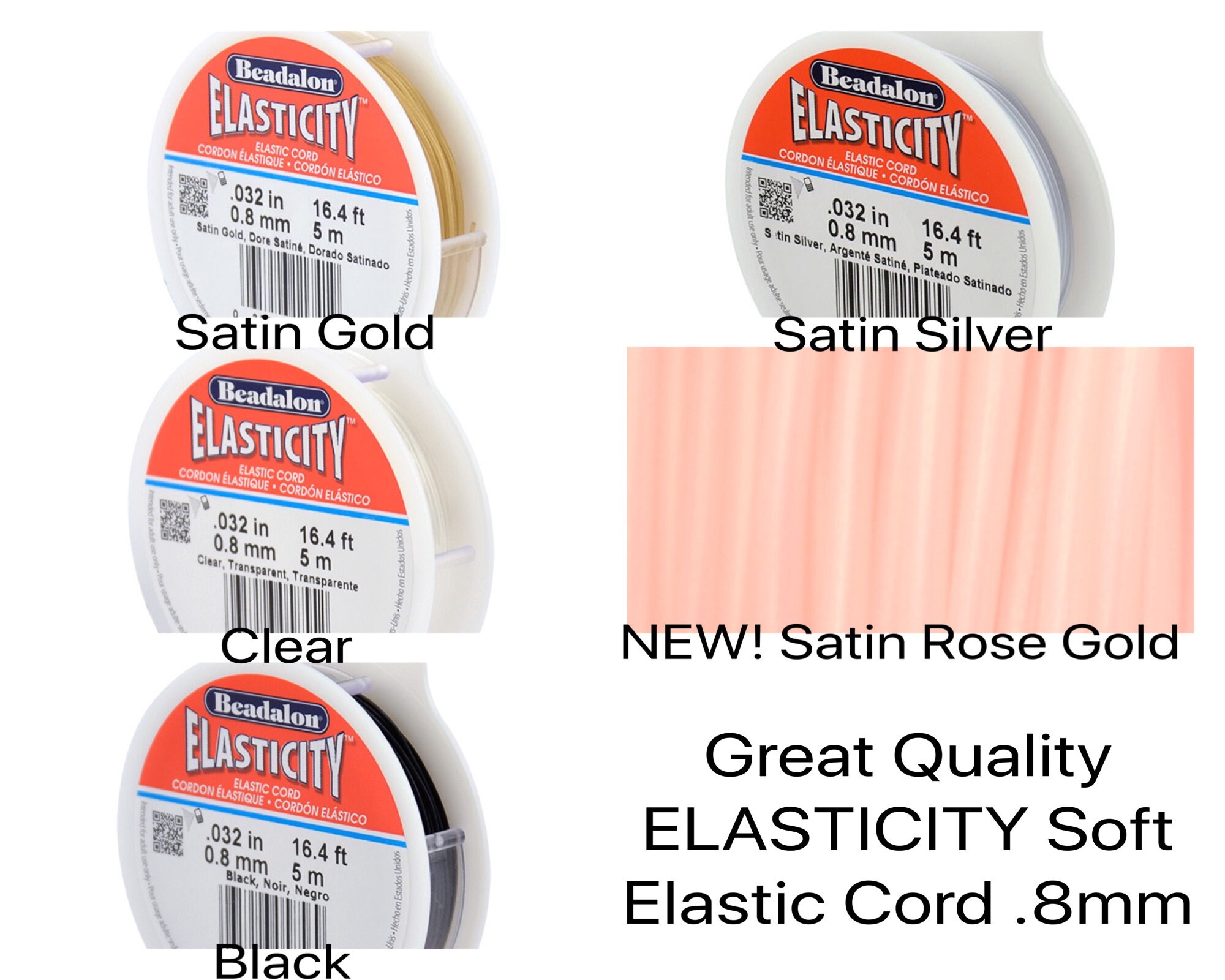 Beadalon elasticity hotsell