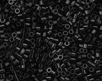 Cylin™ Beads 11/0, CY11-1003 Opaque Black, 25g