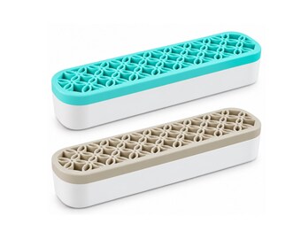 Tool Huggy Tool Organizer, Jewelry Pliers & Craft Tool Holder, Silicone Organizer, Aqua or Tan, Beading Tool Storage
