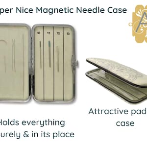 Magnetic Needle Storage Case Rectangle Sewing Needle Holder - Temu