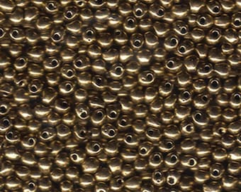 Miyuki Drop Beads 3.4mm, DP-0457, Metallic Bronze, 10g