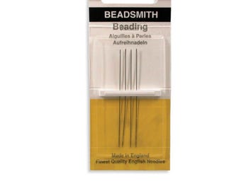 English Beading Needles, Size 10, 12 or 13 4 Pk.