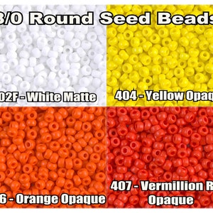 11-407, Miyuki 22g Op Vermillion Red 11-407, Miyuki 22g Op Vermillion Red