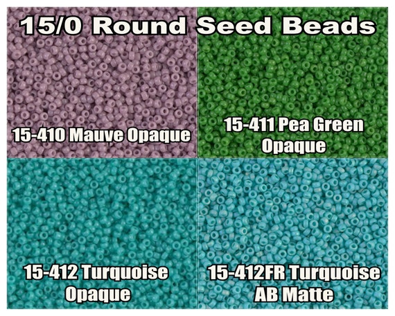 15-412, Miyuki 8.2g Turquoise 15-412, Miyuki 8.2g Turquoise