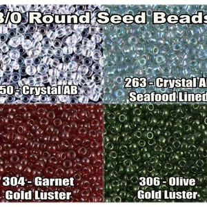 8-304, Miyuki 22g Garnet Gold Luster 8-304, Miyuki 22g Garnet Gold Luster