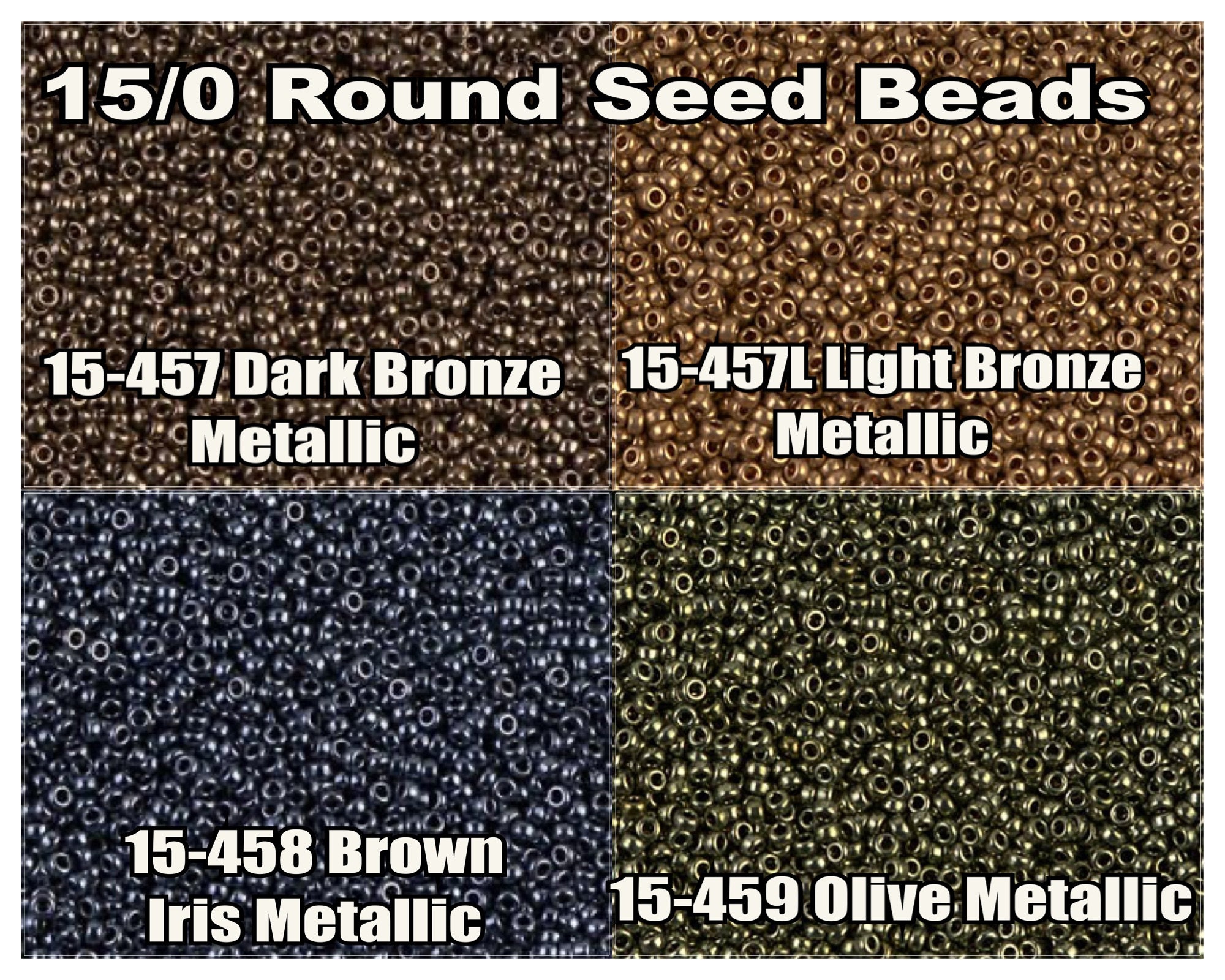 15-458, Miyuki 8.2g Metallic Brown Iris 15-458, Miyuki 8.2g Metallic Brown Iris