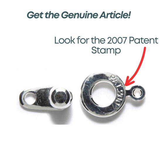 Patented 2007 Ball & Socket Clasps, Premium Quality, 2 Sets, 7