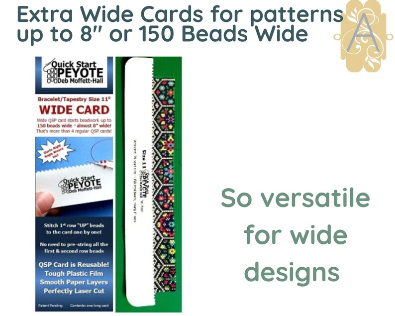 Quick Start Cards for Even\odd Peyote, 2 Drop Peyote, Herringbone ...