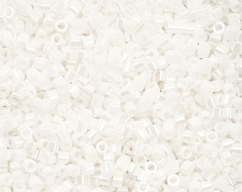 Cylin™ Beads 11/0, CY11-1024 White Pearl Luster, 25g