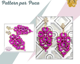 FREE! Dolores Earrings Pattern, FREE with any Les Perles par Puca Purchase!