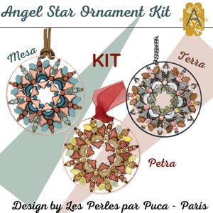 Angel Star Ornament Complete Bead Kit