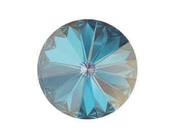 Swarovski Crystal Rivolis, 1122, 14mm, Royal Blue Delite, 2 or 6 pieces