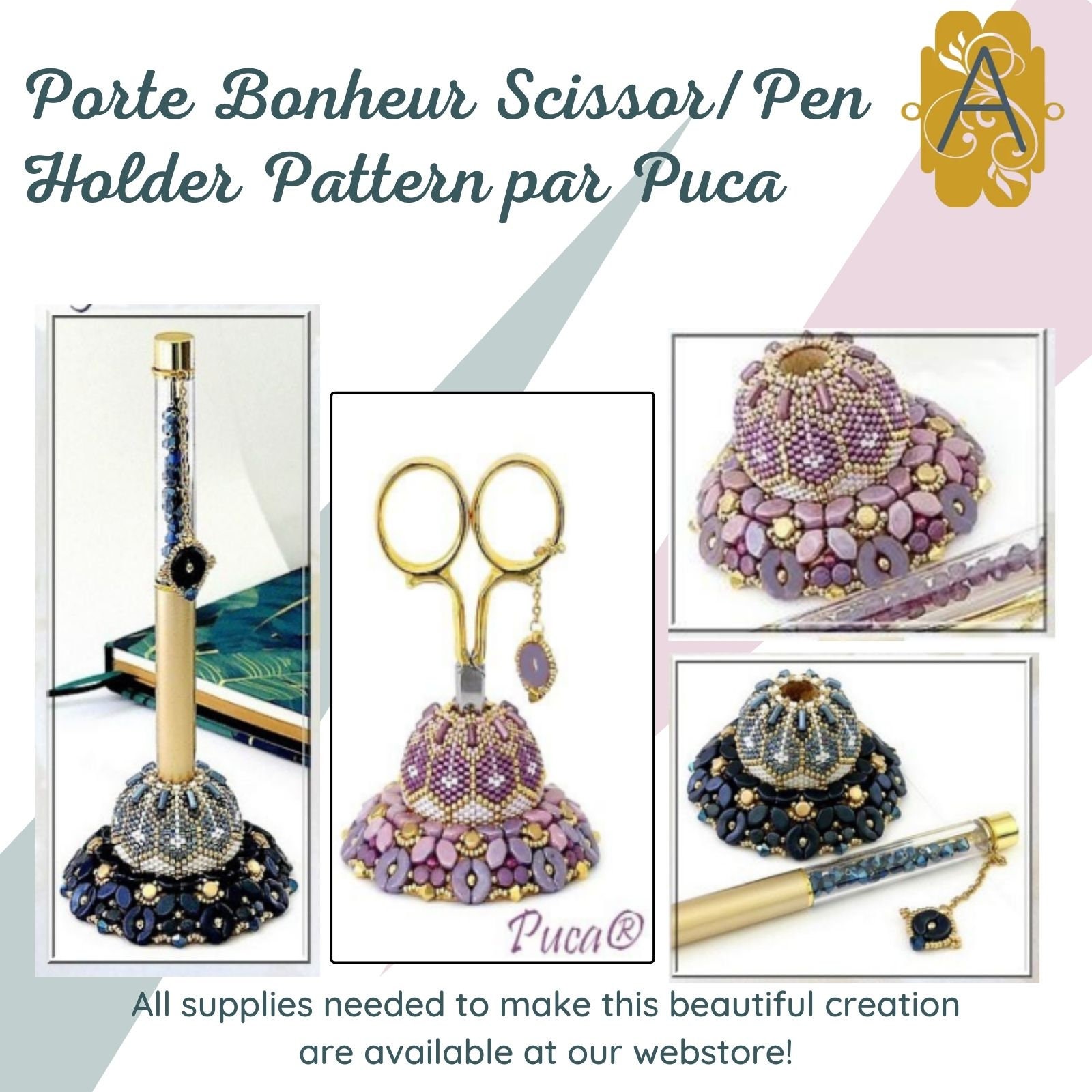 ⌘ Porte-Bonheur ⌘ Our new Porte-Bonheur (French for “lucky charm”) can be worn
