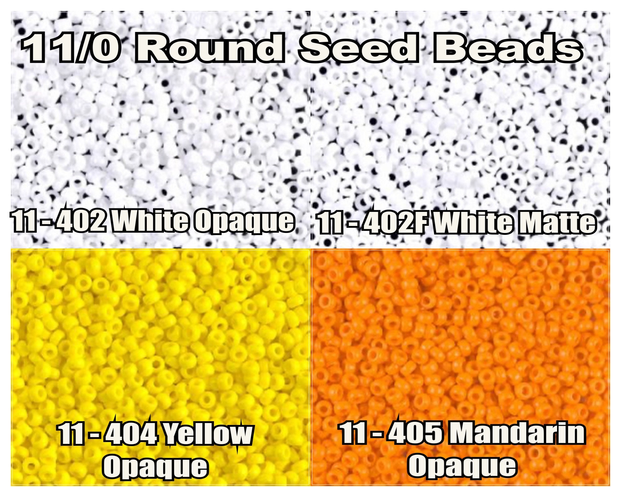 11-405, Miyuki 22g Op Mandarin Orange 11-405, Miyuki 22g Op Mandarin Orange