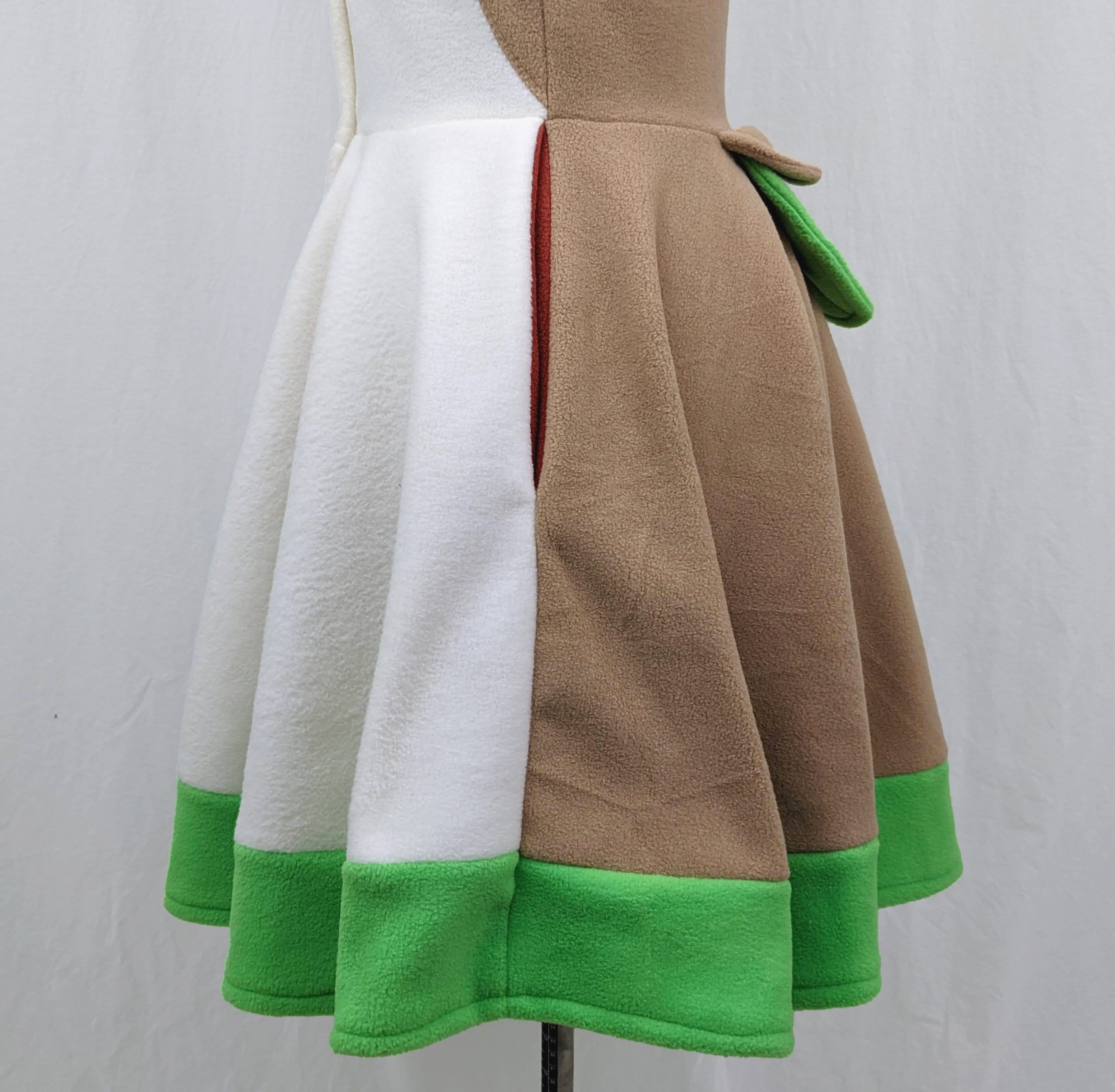 Pokemon Rowlet Robe Rowlet Inspired Kigurumi Dress Handmade Starter Pokemon Fleece Cosplay ...