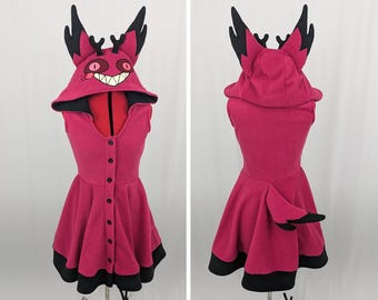 ハンドメイド　ハズビン　ハズビンホテル　ロージー　衣装　コスプレ ロージー・ハズビン・ホテルのコスチュームコスプレ - Etsy 日本