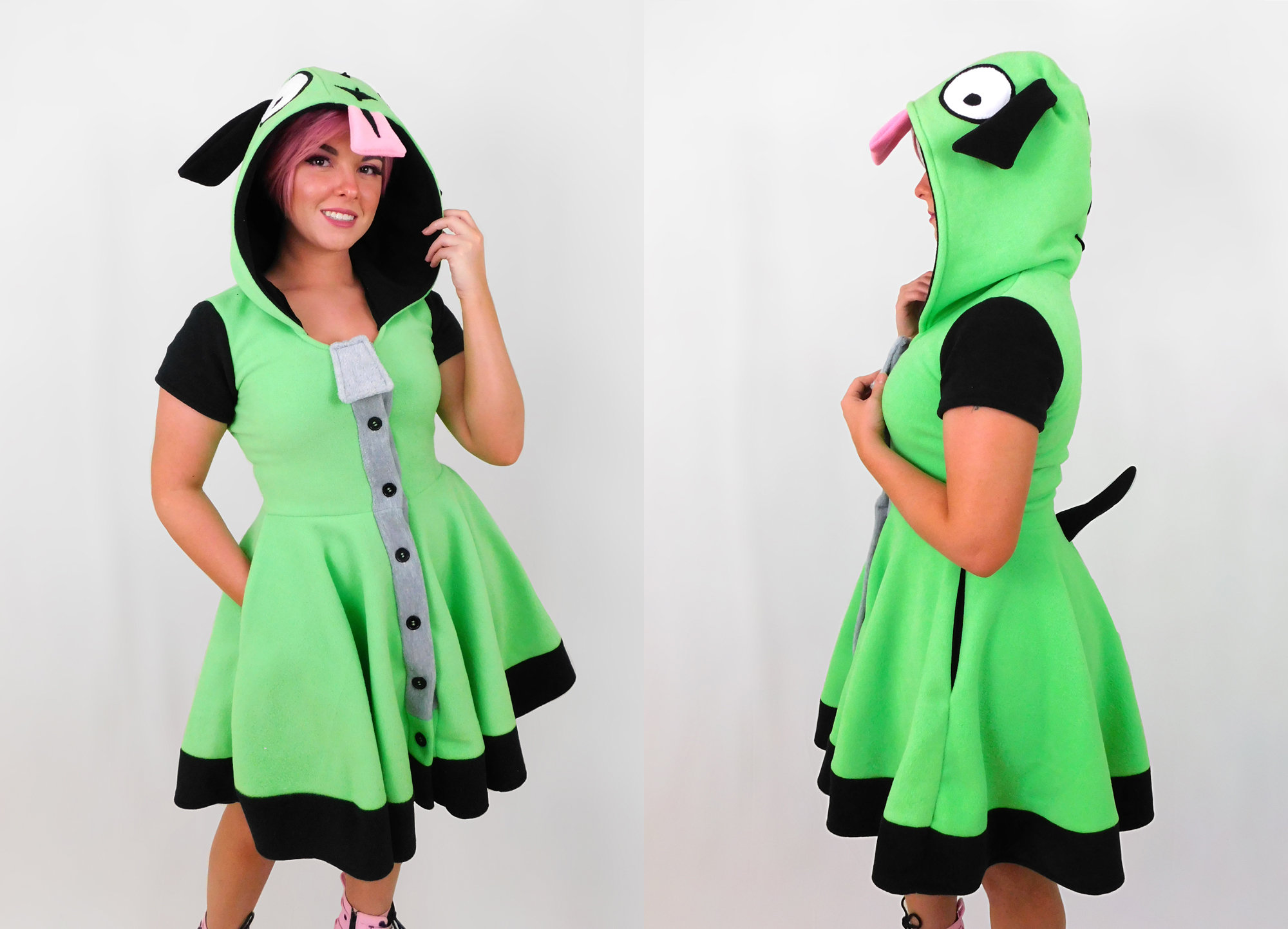 Alien Dog Kigurumi Dress - Etsy