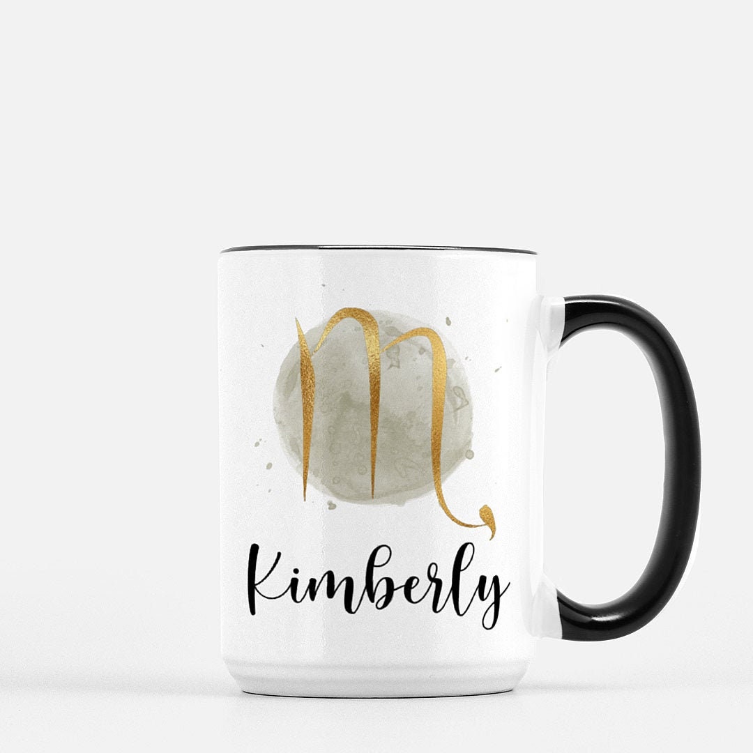 Kimberly Scorpio Coffee Mug 15oz Premium Design Scorpio | Etsy