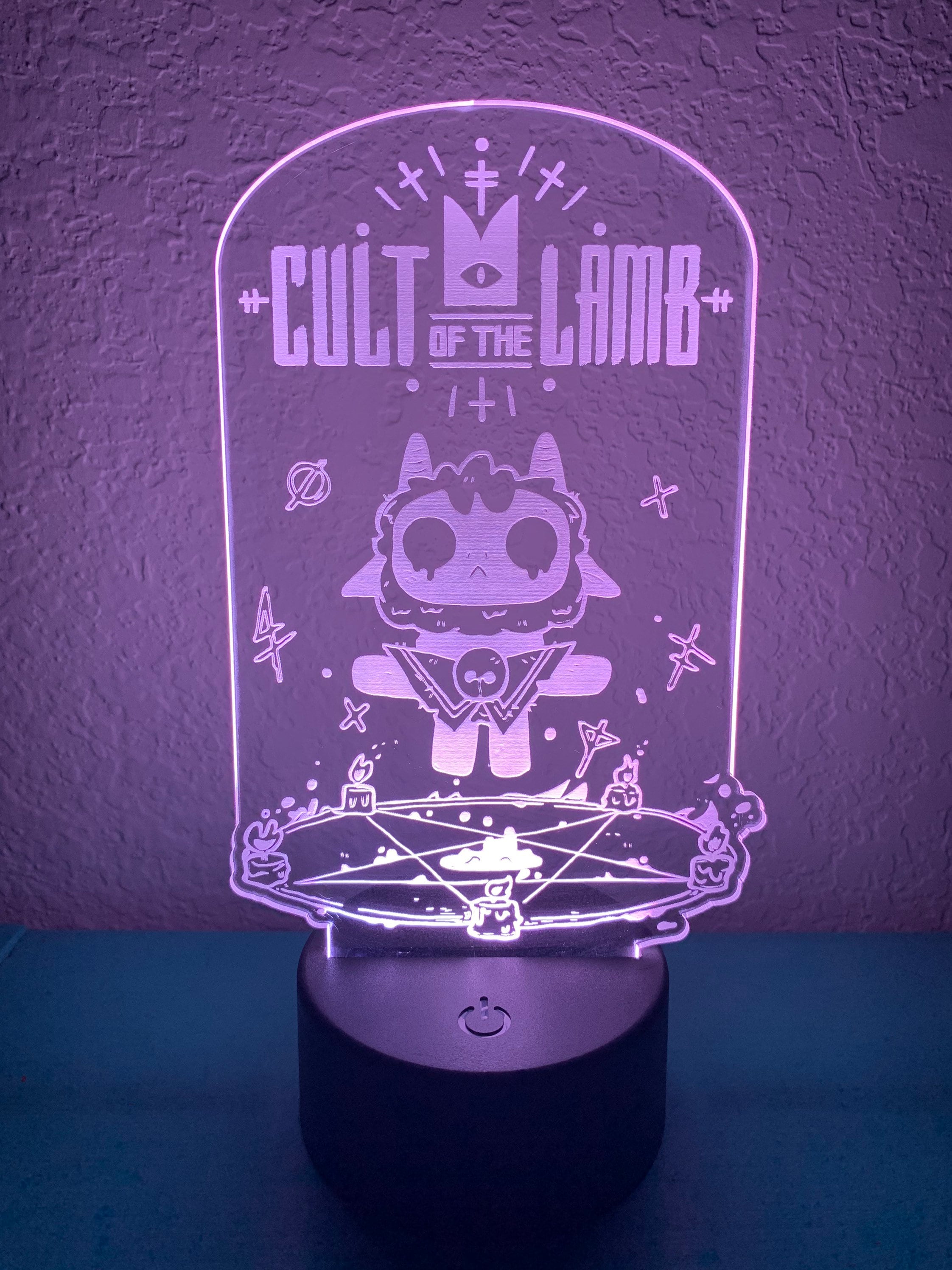Cult of the Lamb LED Acrylic Light -  Portugal