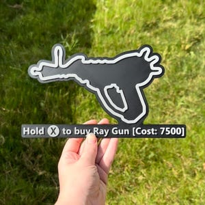 Ray Gun Wall Buy 3D Printed