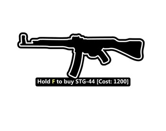 Pistolet mural STG-44 Acheter panneau en bois