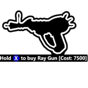 Ray Gun Mk.1  Wall Buy Wood Sign