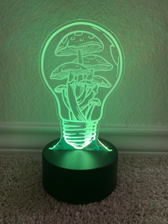 Mushrooms LED Light - Etsy