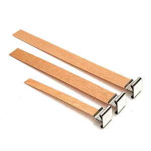 Wood Wicks with Sustainers | Pack of 5