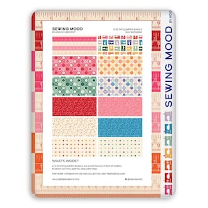 Sewing Mood Flat Fat Stack / Bright Colorway by Hoodie Crescent- Paintbrush Studio