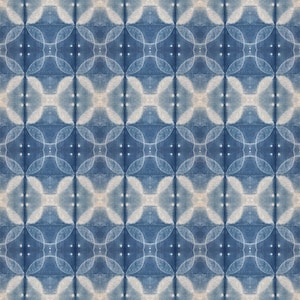 Shibori Dye by Kim Eichler-Messmer Indigo Digital Fabric Print Paintbrush Studio Fabrics 120-21440