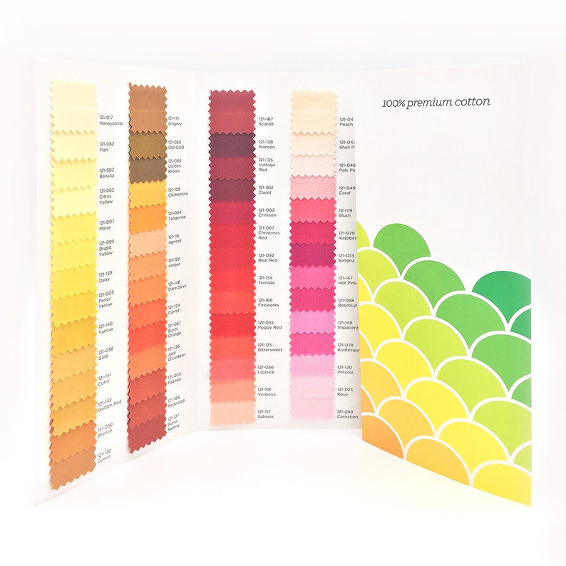 Painter's Palette Solids Color Card 168 Colors Etsy