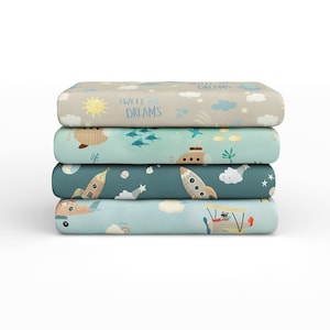 Little Adventurer autorstwa Laury Watson - Paintbrush Studio Fabrics - Miękka bawełniana tkanina - Juvenile Baby Child