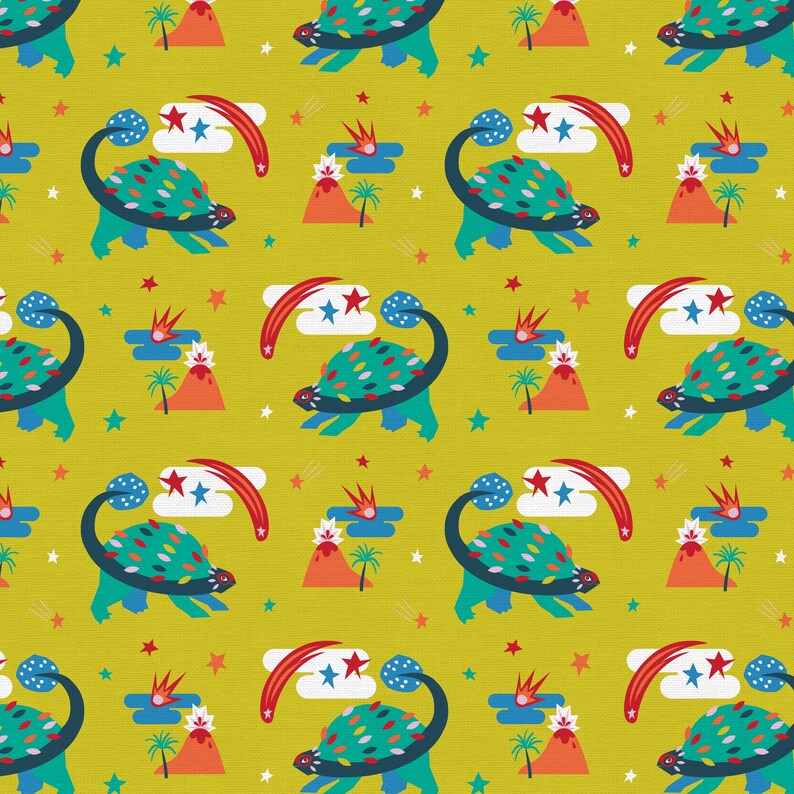 Super Dinosaurs by Liz Mytinger - Soft Cotton Fabric by the Yard 120-21804