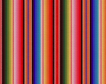 Southwest Spirit of Serape Soft Cotton Fabric by the yard