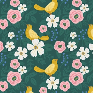 Picnic by Mable Tan -Sunshine Colorway- Paintbrush Studio Fabrics