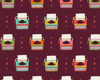 9 à 5 par Lysa Flower - Tissus pour pinceaux - Tissu en coton doux