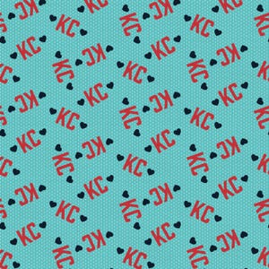 KC Soccer Fabric: Quilting Cotton by PBS Fabrics
