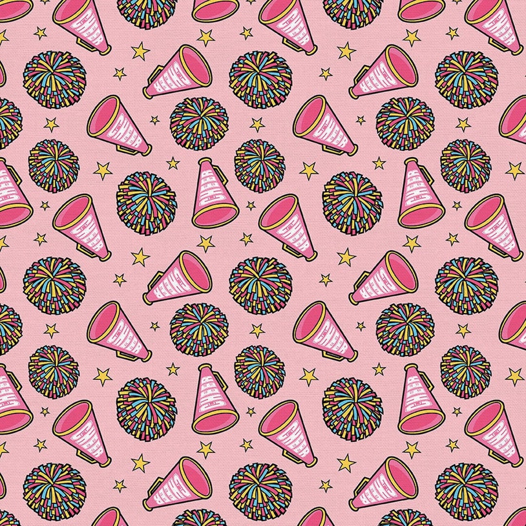 Super Sports cheerleading by PBS Fabrics Paintbrush Studio Fabrics