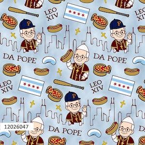 Papa Leone XIV di Paintbrush Studio Fabrics